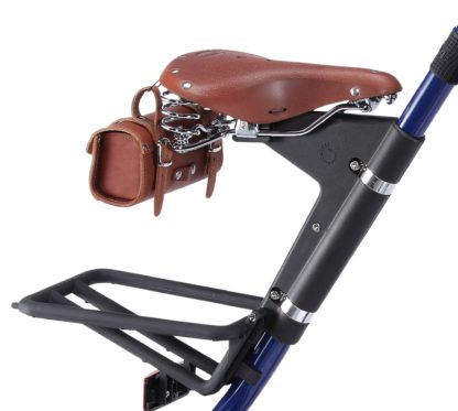 Brown leather STRIDA saddlebag - bag - Saddle bag - ST-SB-008 - strida