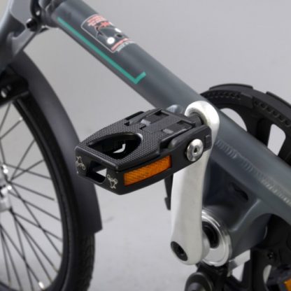 Alu Pedale in schwarz, klappbar - Fahrradpedal - Klapppedale - Pedale - ST-PDS-002