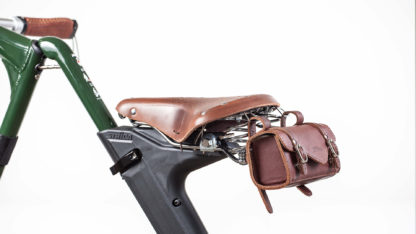 Vintage STRIDA Sattel im Leder Look,braun - Sattel - ST-SDL-003 - strida