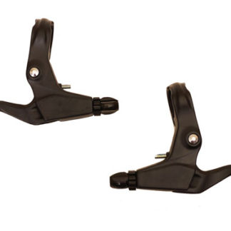 Black brake lever set - 225-02-BK - Brake levers