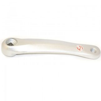 Manivelle couleur alu gauche - 128-02 - couleur argent - Manivelle de vélo - strida