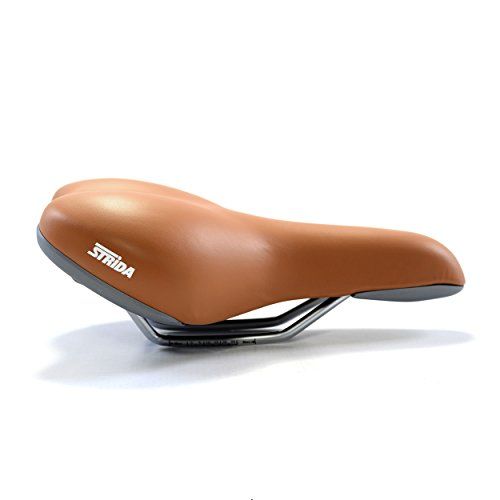 Selle comfort gel STRIDA marron STRIDA Velos pliants