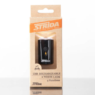STRIDA LED USB rechargeable head light - Bicycle lamps - en - LED - led lamp - Lighting - rechargeable - Safety - strida - usb - visibility