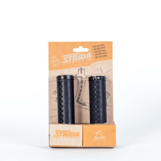 Satz Griffe, schwarz - Gummigriffen - ST-GP-005 - strida