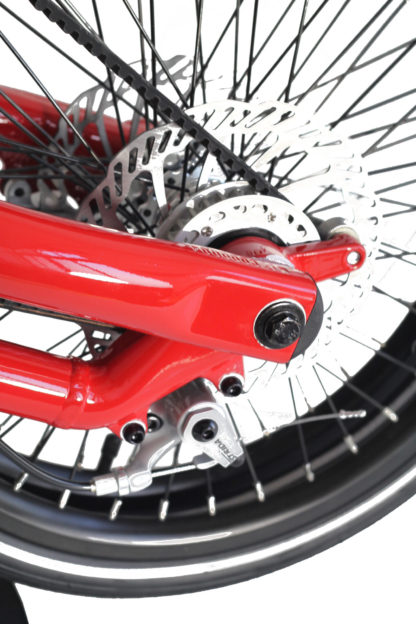 STRIDA SX Red Devil - 18 inch - bike - Buy foldable bikes - Buy folding bicycle - Buy folding bike - Buy folding bikes - buying - collapsible bike - Design bike - Design folding bike - foldable bike - Folding bicycle - Folding bike - Folding bike shop - Folding bikes - for sale - Lightweight - new - shop - Single speed - strida - Strida design folding bike - sx - Triangular - Triangular folding bike - Triangular shaped - unique folding bike