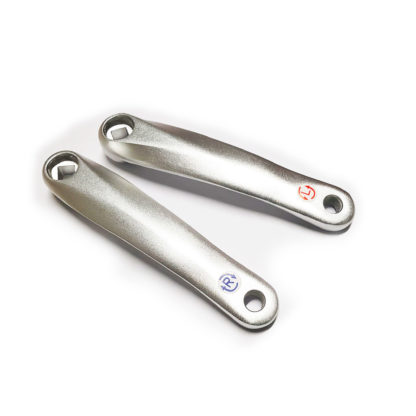 Satz von Kurbeln Links und Rechts silberne Farbe für STRIDA EVO 3S - 129 - Kurbel - Silber gefärbt - strida