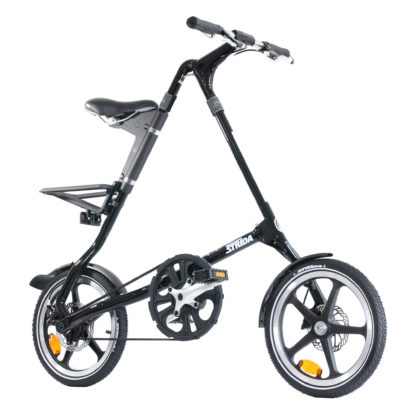 STRIDA LT Jet Black - 16 inch - bike - Buy foldable bikes - Buy folding bicycle - Buy folding bike - Buy folding bikes - buying - collapsible bike - Design bike - Design folding bike - foldable bike - Folding bicycle - Folding bike - Folding bike shop - Folding bikes - for sale - Lightweight - lt - new - shop - Single speed - strida - Strida design folding bike - Triangular - Triangular folding bike - Triangular shaped - unique folding bike