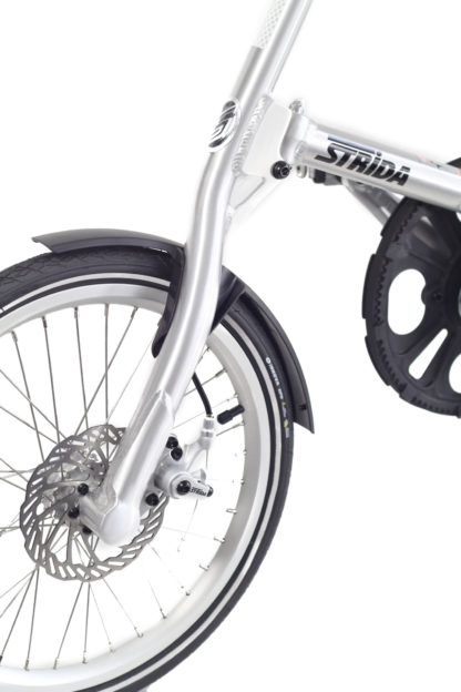 STRIDA SX Silver Brush - Silver details - 1 versnelling - 18 inch - design fiets - design vouwfiets - driehoekig - driehoekige - driehoekige vouwfiets - fiets - kopen - lichtgewicht - nieuw - opvouwbare fiets - Plooibare fiets - Plooifiets - plooifiets kopen - plooifietsen kopen - strida - strida design vouwfiets - sx - te koop - unieke vouwfiets - vouwfiets - vouwfiets kopen - vouwfietsen - vouwfietsen kopen - vouwfietsenwinkel - winkel