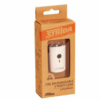 STRIDA LED Scheinwerfer mit USB aufladbar - Beleuchtung - Fahrradlichter - LED - LED-Lampe - Sicherheit - Sichtbarkeit - strida - usb - wiederaufladbar