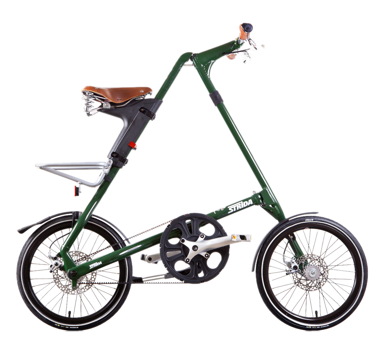 shampoo Uitmaken Posters STRIDA SX Racing Green Vouwfiets — STRIDA