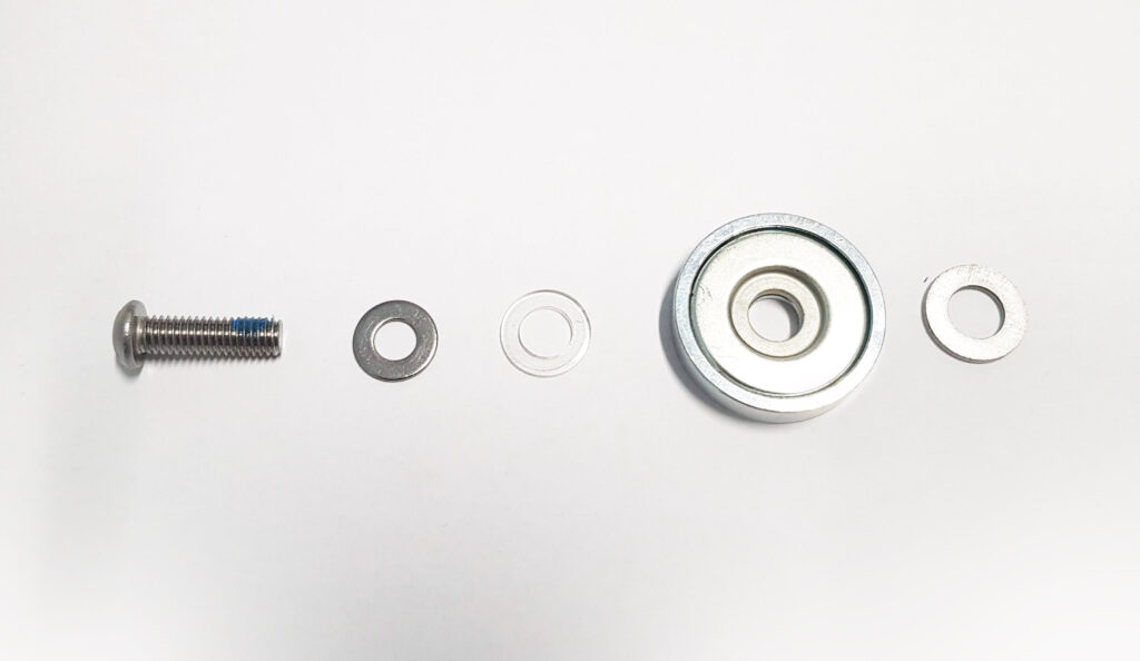 ¿Cómo se monta el kit de imán?