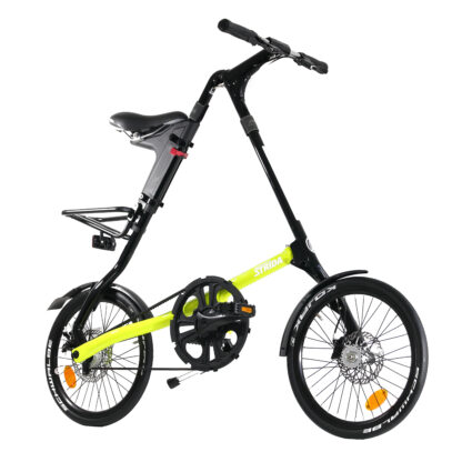 STRIDA EVO 3S Black Neon - 18 Zoll - Design Fahrrad - Design Faltrad - Drei Gang - dreieckig - dreieckiges - Dreieckiges Faltrad - einzigartiges Faltrad - evo 3s - Fahrrad - Faltbares Fahrrad - Faltbares Fahrrad kaufen - Faltbares Fahrräder kaufen - Faltrad - Faltrad-Shop - Falträder - Falträder kaufen - Geschäft - Kaufen - Klapprad - Klapprad kaufen - Leicht - neu - strida - Strida design Faltrad - Sturmey archer - zu verkaufen - zusammenklappbares Fahrrad
