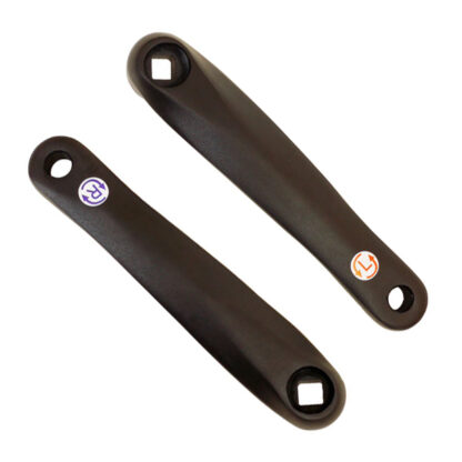 Manivelle couleur noir (gauche et droite) pour STRIDA EVO 3S - 129 - Manivelle de vélo - noir - strida