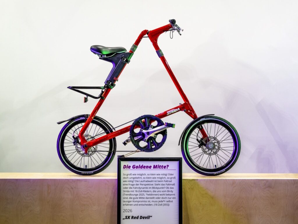 STRIDA all’Eurobike 2026: protagonista della Fahrstil Trendlounge